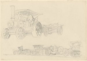 Gun Carriages, France by John Singer Sargent