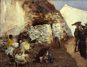 Gypsy Encampment, Granada, Spain