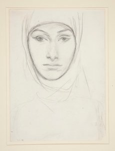 Head of a Woman by John Singer Sargent