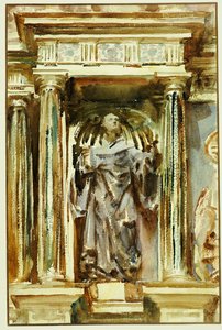 In a Church at Granada by John Singer Sargent