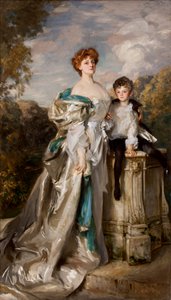 Lady Warwick and her Son, 1905