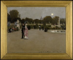 Luxembourg Gardens at Twilight by John Singer Sargent