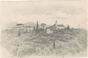 Monastery by John Singer Sargent