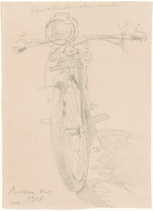 Motorcycle [recto], 1918 by John Singer Sargent