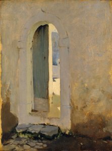 Open Doorway, Morocco by John Singer Sargent