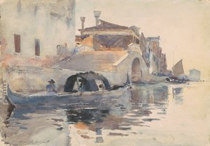 Ponte Panada, Fondamenta Nuove, Venice by John Singer Sargent