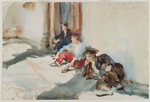 Spanish Soldiers by John Singer Sargent