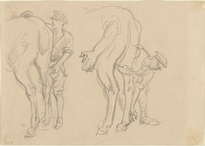 Studies for Scots Grey by John Singer Sargent