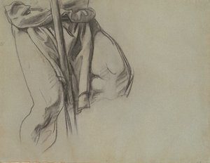 Study of Adam for the Fifteen Mysteries of the Rosary by John Singer Sargent