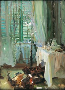 The hotel room by John Singer Sargent