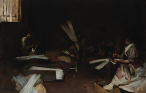 Venetian Glass Workers by John Singer Sargent
