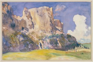 View in the Dolomites by John Singer Sargent