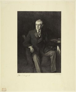 Woodrow Wilson by John Singer Sargent