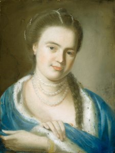 Portrait of Mrs Gawen Brown (Elizabeth Byles), 1763 by John Singleton Copley