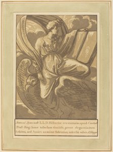 Saint John the Evangelist by John Skippe after Parmigianino