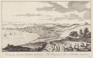 A Picture of Dundee, Angus, Scotland Drawn in 1693 by John Slezer