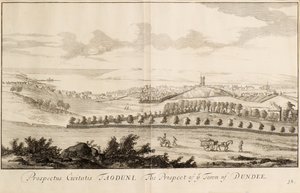 The Prospect of the Town of Dundee by John Slezer