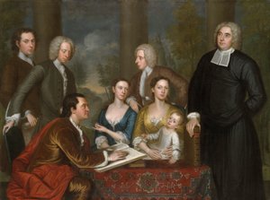 The Bermuda Group (Dean Berkeley and His Entourage) by John Smibert