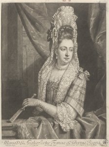Portrait of Mary II Stuart by John Smith