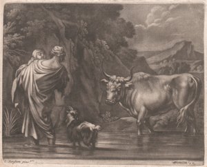 Fording a Brook by John Smith