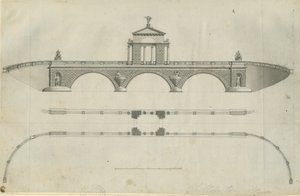Chillington Park - Proposed Bridge by John Soane