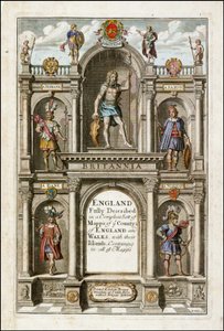 England Fully Described in a Complete Set of Maps by John Speed