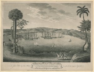 A View Looking South of the Town and Harbour of Lucea in the Parish of Hanover the North Side of Jamaica
