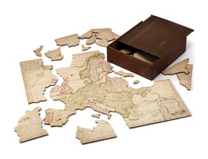 Europe divided into its Kingdoms, c.1766 by John Spilsbury