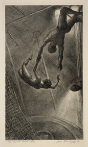 The Missed Leap by John Steuart Curry
