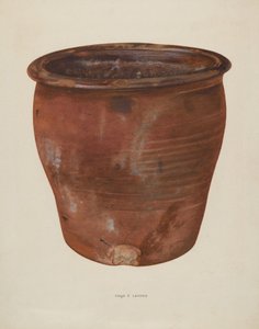 Brown Crock by John Tarantino