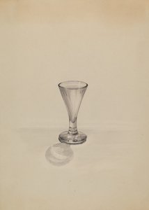 Cordial Glass, c. 1936 by John Tarantino