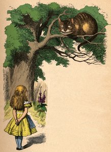 Alice and the Cheshire Cat