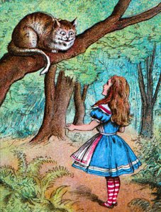 Alice and the Cheshire Cat