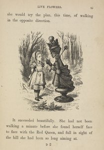 Alice facing the Red Queen
