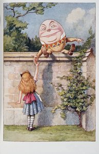 Humpty Dumpty, from Alice