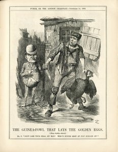 Illustration by John Tenniel in Punch