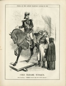Illustration of John Tenniel in Punch by John Tenniel