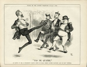 Illustration of John Tenniel in Punch by John Tenniel