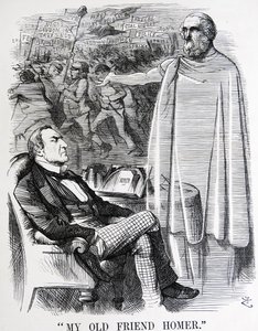 Political satire depicting William Ewart Gladstone and his 