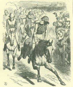The Derby by John Tenniel