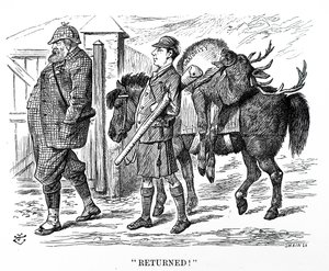 The Khaki Election by John Tenniel