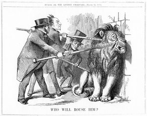 Who Will Rouse Him? 1859 by John Tenniel