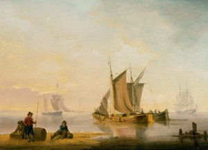 The Harbour at Weymouth, 1805