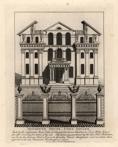 Monmouth House, Soho Square, Demolished 1773