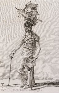 Joseph Johnson, from Etchings of Remarkable Beggars, Itinerant Traders and Other Persons