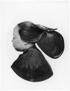 Coiffure of a Ningpo Woman