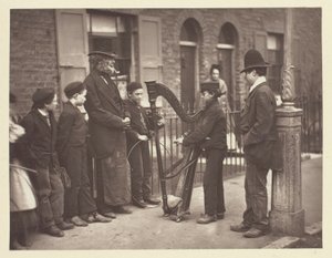 Italian Street Musicians by John Thomson