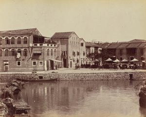 The Bund, Macao by John Thomson