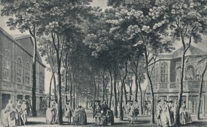 Society at the Marylebone Gardens, 1755
