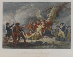 Death of General Montgomery, 1775 by John Trumbull